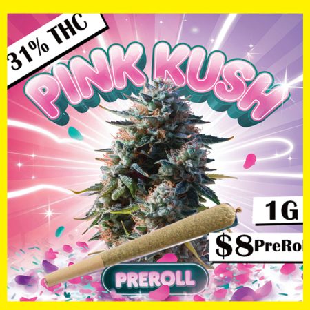 PINK KUSH 1G IND PR-ROLL